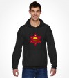 Super Jew Funny Jewish Israel Action-Hero Shirt