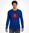 Super Jew Funny Jewish Israel Action-Hero Shirt