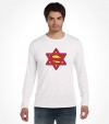 Super Jew Funny Jewish Israel Action-Hero Shirt