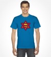 Super Jew Funny Jewish Israel Action-Hero Shirt