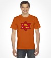 Super Jew Funny Jewish Israel Action-Hero Shirt