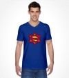 Super Jew Funny Jewish Israel Action-Hero Shirt