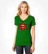 Super Jew Funny Jewish Israel Action-Hero Shirt