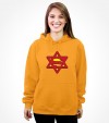 Super Jew Funny Jewish Israel Action-Hero Shirt