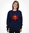 Super Jew Funny Jewish Israel Action-Hero Shirt