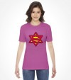 Super Jew Funny Jewish Israel Action-Hero Shirt