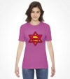 Super Jew Funny Jewish Israel Action-Hero Shirt