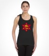 Super Jew Funny Jewish Israel Action-Hero Shirt