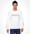 Jewish Breslov Saying - "Smile - It's ALL For Good" Shirt