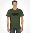 Funny Jewish Yiddish Slogan for "Real Men" Hebrew Shirt