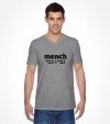 Funny Jewish Yiddish Slogan for "Real Men" Hebrew Shirt