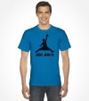 Just Jew It. Funny Jewish Israel Shirt