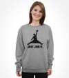 Just Jew It. Funny Jewish Israel Shirt