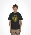 Golden Edition Mossad Hebrew Logo Shirt