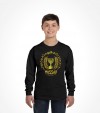 Golden Edition Mossad Hebrew Logo Shirt