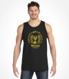 Golden Edition Mossad Hebrew Logo Shirt