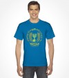 Golden Edition Mossad Hebrew Logo Shirt