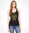 Golden Edition Mossad Hebrew Logo Shirt