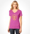 Golden Edition Mossad Hebrew Logo Shirt