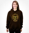 Golden Edition Mossad Hebrew Logo Shirt