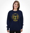 Golden Edition Mossad Hebrew Logo Shirt