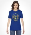 Golden Edition Mossad Hebrew Logo Shirt