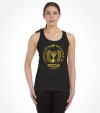 Golden Edition Mossad Hebrew Logo Shirt