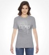 Chicago in Hebrew Letters Shirt