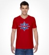 Star of David Stand with Israel Shirt