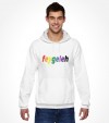 Feygeleh in Rainbow Colors Yiddish Israel Shirt