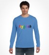 Feygeleh in Rainbow Colors Yiddish Israel Shirt