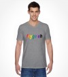 Feygeleh in Rainbow Colors Yiddish Israel Shirt