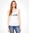 Feygeleh in Rainbow Colors Yiddish Israel Shirt