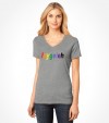 Feygeleh in Rainbow Colors Yiddish Israel Shirt