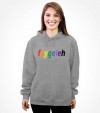 Feygeleh in Rainbow Colors Yiddish Israel Shirt