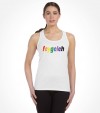 Feygeleh in Rainbow Colors Yiddish Israel Shirt
