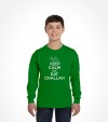 Keep Calm and Eat Challah Funny Jewish Shirt