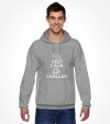 Keep Calm and Eat Challah Funny Jewish Shirt