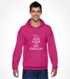 Keep Calm and Eat Challah Funny Jewish Shirt