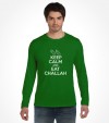 Keep Calm and Eat Challah Funny Jewish Shirt