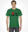 I Love New York Hebrew Shirt