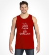 Keep Calm and Eat Challah Funny Jewish Shirt