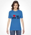 I Love New York Hebrew Shirt