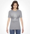 Keep Calm and Eat Challah Funny Jewish Shirt