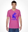 Am Israel Chai Lion of Judah with Menorah Hebrew Shirt