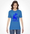 Am Israel Chai Lion of Judah with Menorah Hebrew Shirt