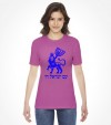 Am Israel Chai Lion of Judah with Menorah Hebrew Shirt