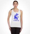 Am Israel Chai Lion of Judah with Menorah Hebrew Shirt