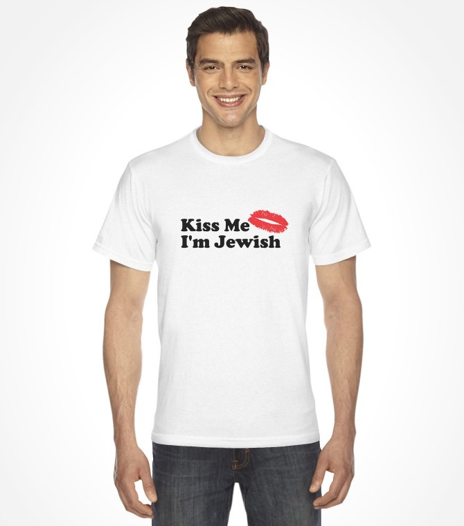 Kiss Me I'm Jewish Shirt