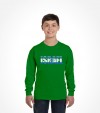 Israel Flag in Letters Shirt